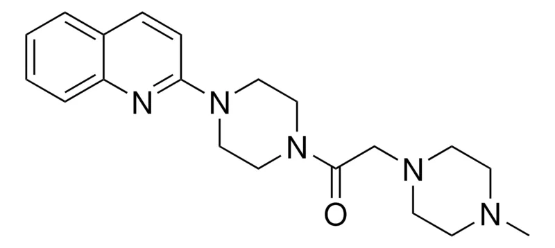 Sigma-Aldrich 2-(4-((4-METHYL-1-PIPERAZINYL)ACETYL)-1-PIPERAZINYL)QUINOLINE,AldrichCPR