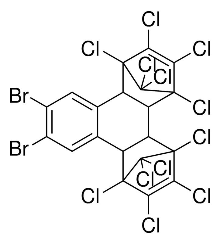 Sigma-Aldrich 2,3-DIBROMONAPHTHALENE-BIS(HEXACHLOROCYCLOPENTADIENE) ADDUCT,AldrichCPR