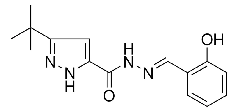 Sigma-Aldrich 5-TERT-BUTYL-2H-PYRAZOLE-3-CARBOXYLIC ACID (2-HYDROXY-BENZYLIDENE)-HYDRAZIDE,AldrichCPR