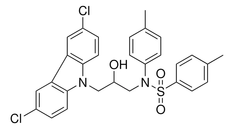 Sigma-Aldrich N-[3-(3,6-DICHLORO-9H-CARBAZOL-9-YL)-2-HYDROXYPROPYL]-4-METHYL-N-(4-METHYLPHENYL)BENZENESULFONAMIDE，AldrichCPR