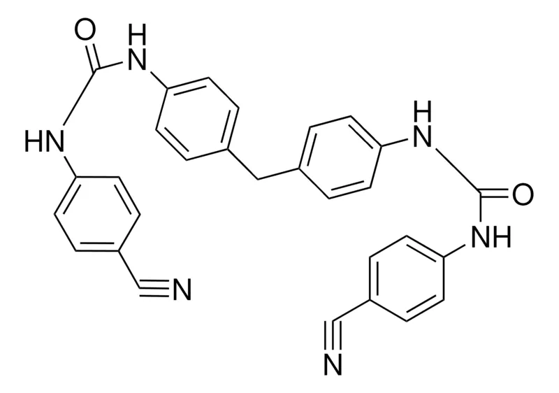 Sigma-Aldrich 1,1'-(METHYLENEDI-4,1-PHENYLENE)BIS(3-(4-CYANOPHENYL)UREA),AldrichCPR