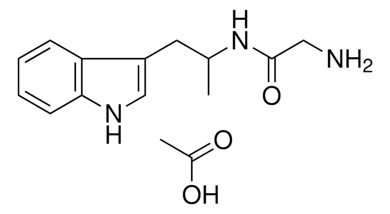 Sigma-Aldrich 2-AMINO-N-(2-(1H-INDOL-3-YL)-1-METHYLETHYL)ACETAMIDE ACETATE,AldrichCPR