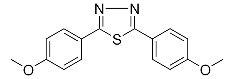 Sigma-Aldrich 2,5-BIS(4-METHOXYPHENYL)-1,3,4-THIADIAZOLE,AldrichCPR