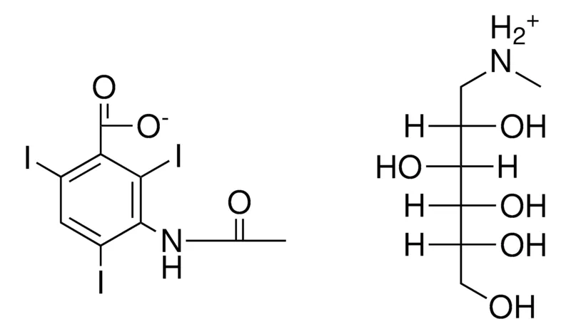 Sigma-Aldrich 3-ACETAMIDO-2,4,6-TRIIODOBENZOIC ACID, COMPOUND WITH 1-DEOXY-1-(ME-AMINO)-GLUCIT,AldrichCPR