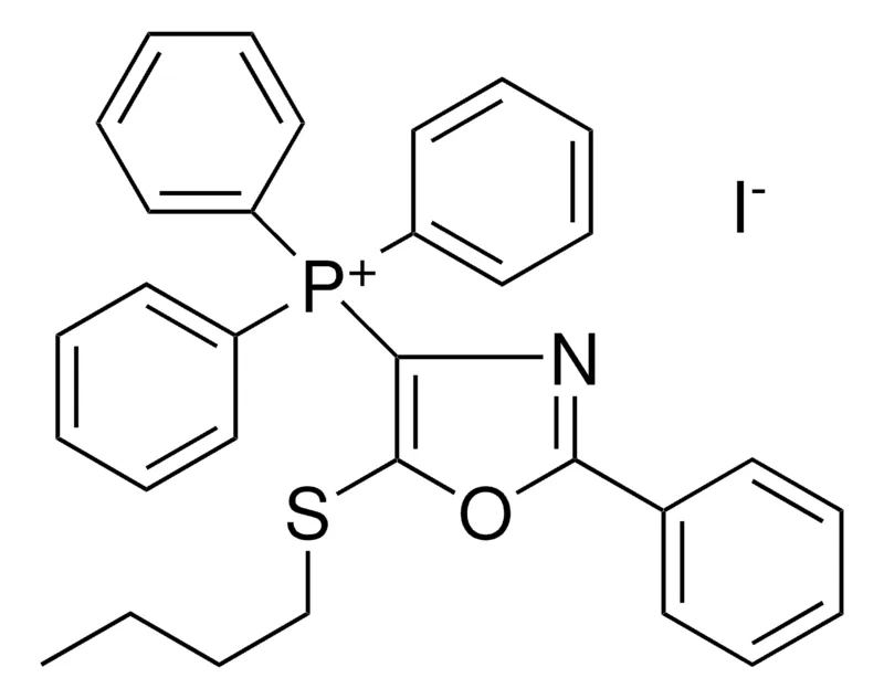 Sigma-Aldrich (5-BUTYLSULFANYL-2-PHENYL-OXAZOL-4-YL)-TRIPHENYL-PHOSPHONIUM, IODIDE,AldrichCPR