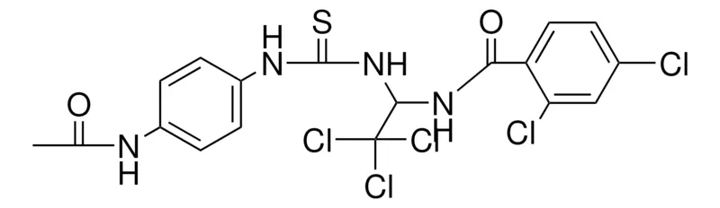 Sigma-Aldrich N-(1-(3-(4-AC-AMINO-PH)-THIOUREIDO)-2,2,2-TRICHLORO-ET)-2,4-DICHLORO-BENZAMIDE，AldrichCPR