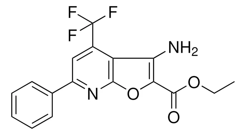 Sigma-Aldrich ETHYL 3-AMINO-6-PHENYL-4-(TRIFLUOROMETHYL)FURO(2,3-B)PYRIDINE-2-CARBOXYLATE,AldrichCPR