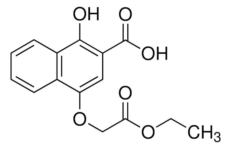Sigma-Aldrich 4-(Ethoxycarbonylmethoxy)-1-hydroxy-2-naphthoic acid,AldrichCPR