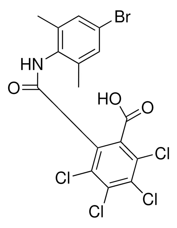 Sigma-Aldrich 4'-BROMO-2',6'-DIMETHYL-3,4,5,6-TETRACHLOROPHTHALANILIC ACID,AldrichCPR