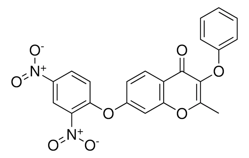 Sigma-Aldrich 7-(2,4-DINITRO-PHENOXY)-2-METHYL-3-PHENOXY-CHROMEN-4-ONE,AldrichCPR