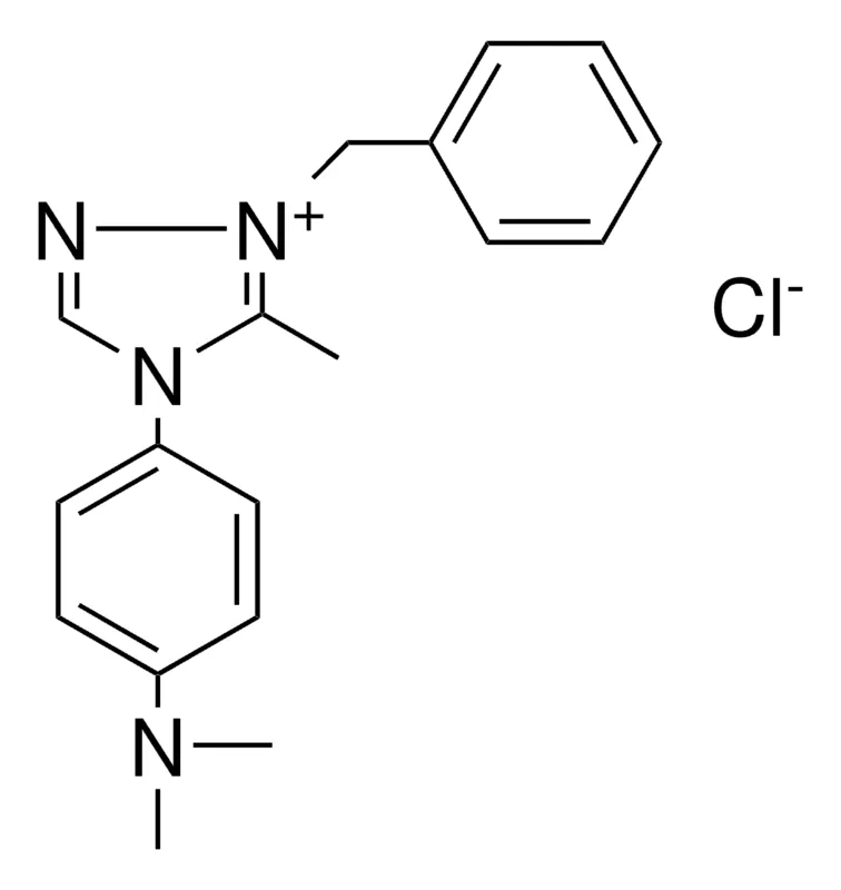 Sigma-Aldrich 1-BENZYL-4-(4-DIMETHYLAMINO-PHENYL)-5-METHYL-4H-(1,2,4)TRIAZOL-1-IUM, CHLORIDE,AldrichCPR