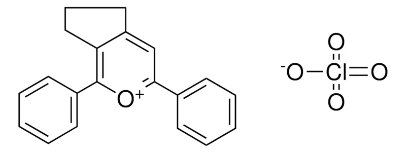 Sigma-Aldrich 1,3-DIPHENYL-6,7-DIHYDRO-5H-CYCLOPENTA(C)PYRANYLIUM, PERCHLORATE,AldrichCPR