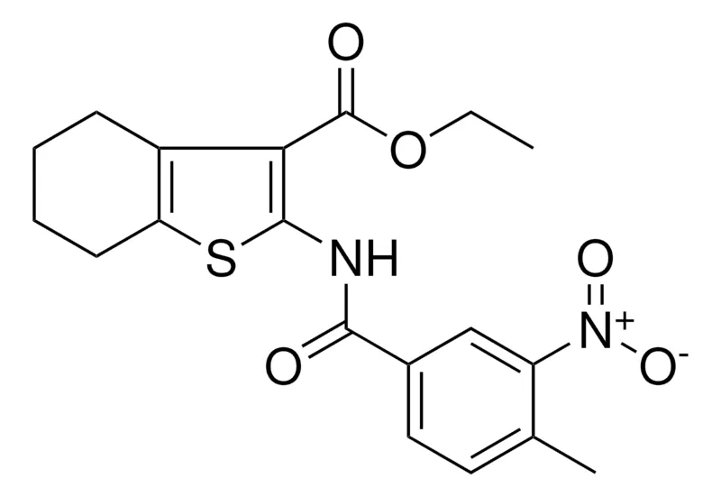 Sigma-Aldrich ET 2-((4-ME-3-NITROBENZOYL)AMINO)-4,5,6,7-4H-1-BENZOTHIOPHENE-3-CARBOXYLATE,AldrichCPR