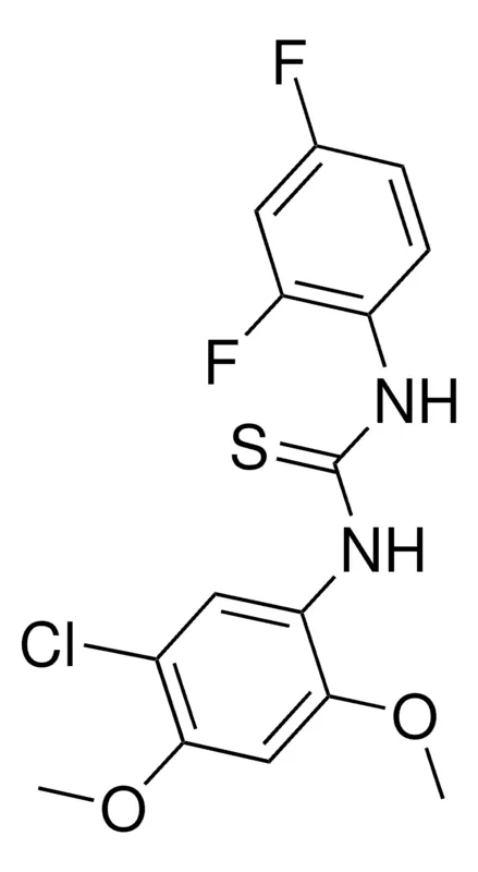 Sigma-Aldrich 1-(5-CHLORO-2,4-DIMETHOXYPHENYL)-3-(2,4-DIFLUOROPHENYL)-2-THIOUREA,AldrichCPR