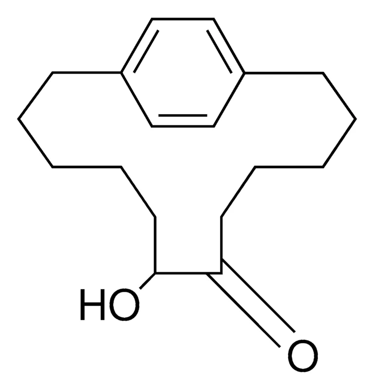 Sigma-Aldrich 8-HYDROXY-BICYCLO(12.2.2)OCTADECA-1(17),14(18),15-TRIEN-7-ONE,AldrichCPR