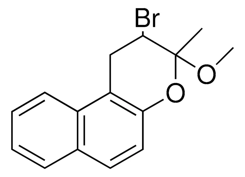 Sigma-Aldrich 2-BROMO-3-METHOXY-3-METHYL-2,3-DIHYDRO-1H-BENZO(F)CHROMENE,AldrichCPR