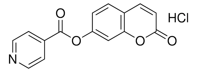 Sigma-Aldrich 2-OXO-2H-CHROMEN-7-YL ISONICOTINATE HYDROCHLORIDE,AldrichCPR