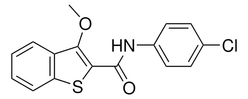 Sigma-Aldrich N-(4-CHLOROPHENYL)-3-METHOXY-1-BENZOTHIOPHENE-2-CARBOXAMIDE，AldrichCPR