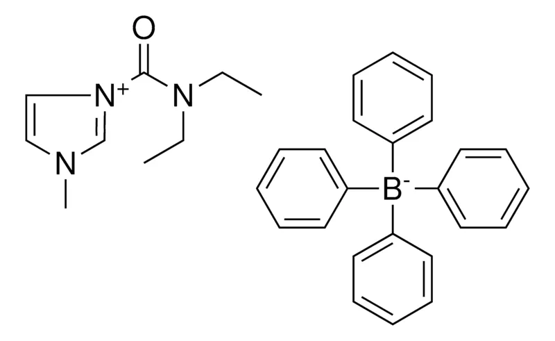 Sigma-Aldrich 3-((DIETHYLAMINO)CARBONYL)-1-METHYL-1H-IMIDAZOL-3-IUM TETRAPHENYLBORATE(1-),AldrichCPR