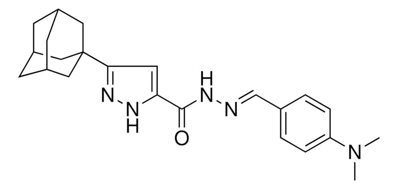 Sigma-Aldrich 5-ADAMANTAN-1-YL-PYRAZOLE-3-CARBOXYLIC ACID (4-DI-ME-AMINO-BENZYLIDENE)HYDRAZIDE，AldrichCPR