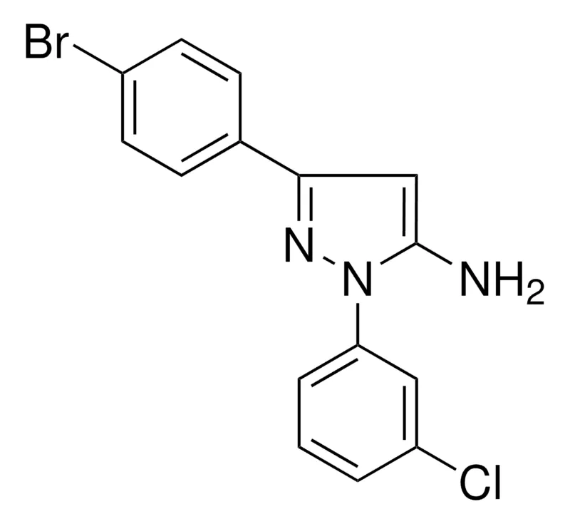 Sigma-Aldrich 3-(4-BROMOPHENYL)-1-(3-CHLOROPHENYL)-1H-PYRAZOL-5-AMINE,AldrichCPR