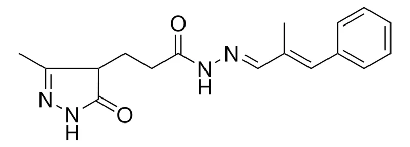 Sigma-Aldrich 3-(3-METHYL-5-OXO-4,5-DIHYDRO-1H-PYRAZOL-4-YL)-N'-[(E,2E)-2-METHYL-3-PHENYL-2-PROPENYLIDENE]PROPANOHYDRAZIDE，AldrichCPR