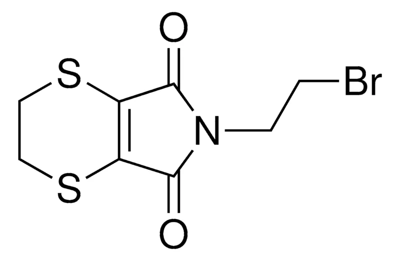 Sigma-Aldrich 6-(2-BROMO-ETHYL)-2,3-DIHYDRO-(1,4)DITHIINO(2,3-C)PYRROLE-5,7-DIONE,AldrichCPR