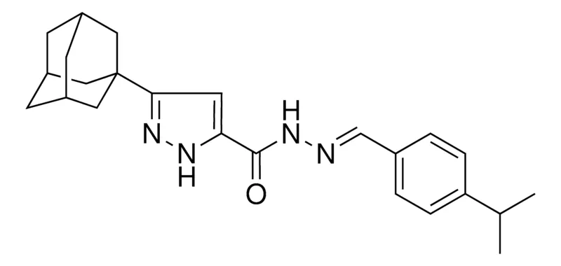 Sigma-Aldrich 5-ADAMANTAN-1-YL-2H-PYRAZOLE-3-CARBOXYLIC ACID(4-ISOPROPYL-BENZYLIDENE)HYDRAZIDE，AldrichCPR