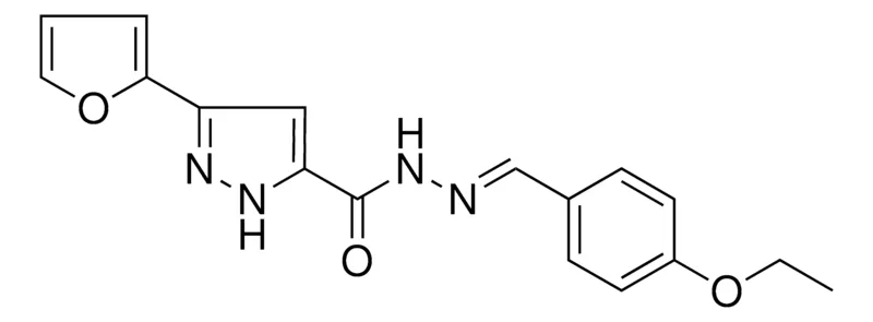 Sigma-Aldrich 5-FURAN-2-YL-2H-PYRAZOLE-3-CARBOXYLIC ACID (4-ETHOXY-BENZYLIDENE)-HYDRAZIDE,AldrichCPR