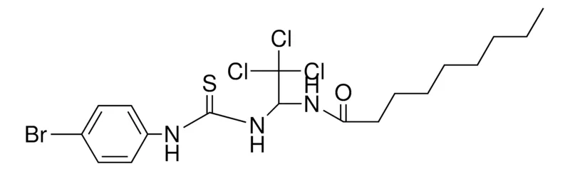 Sigma-Aldrich NONANOIC ACID (1-(3-(4-BROMO-PHENYL)-THIOUREIDO)-2,2,2-TRICHLORO-ETHYL)-AMIDE，AldrichCPR