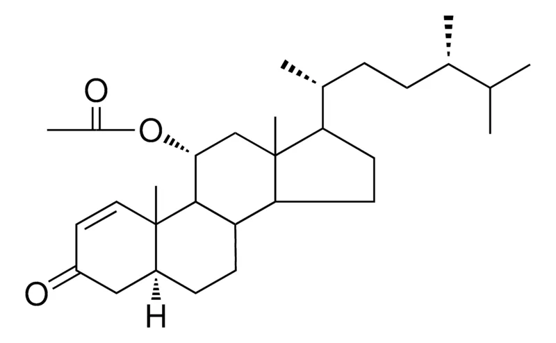 Sigma-Aldrich 3-OXO-5-ALPHA-ERGOST-1-EN-11-ALPHA-YL ACETATE,AldrichCPR
