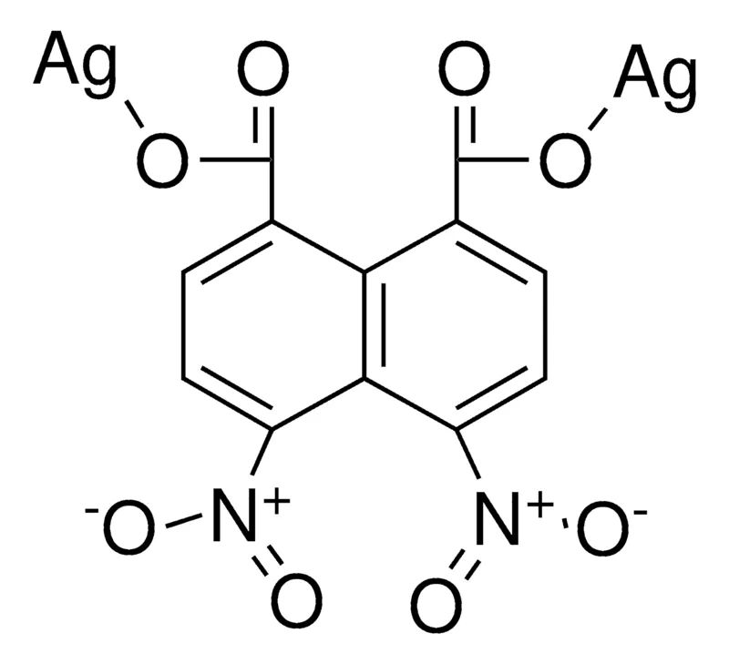 Sigma-Aldrich 4,5-DINITRO-1,8-NAPHTHALENEDICARBOXYLIC ACID, DISILVER SALT,AldrichCPR