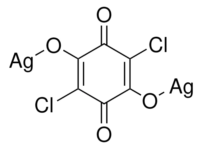 Sigma-Aldrich SILVER(I) 2,5-DICHLORO-3,6-DIOXOCYCLOHEXA-1,4-DIENE-1,4-BIS(OLATE),AldrichCPR