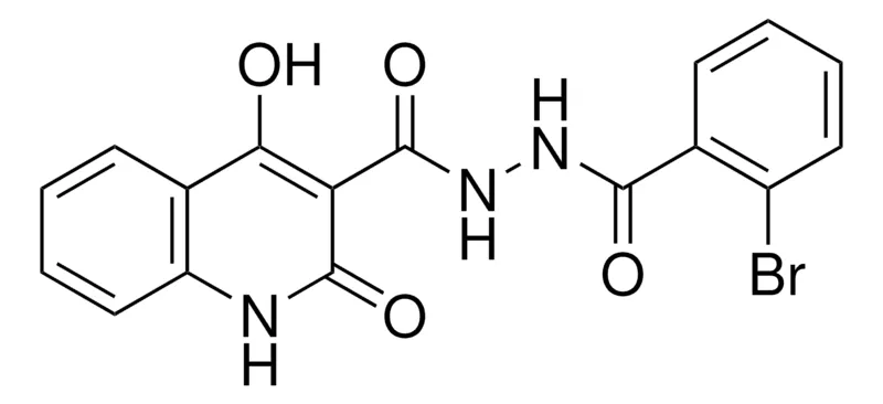 Sigma-Aldrich 2-BROMO-BENZOIC ACID N'-(4-HO-2-OXO-1,2-DIHYDRO-QUINOLINE-3-CARBONYL)-HYDRAZIDE,AldrichCPR