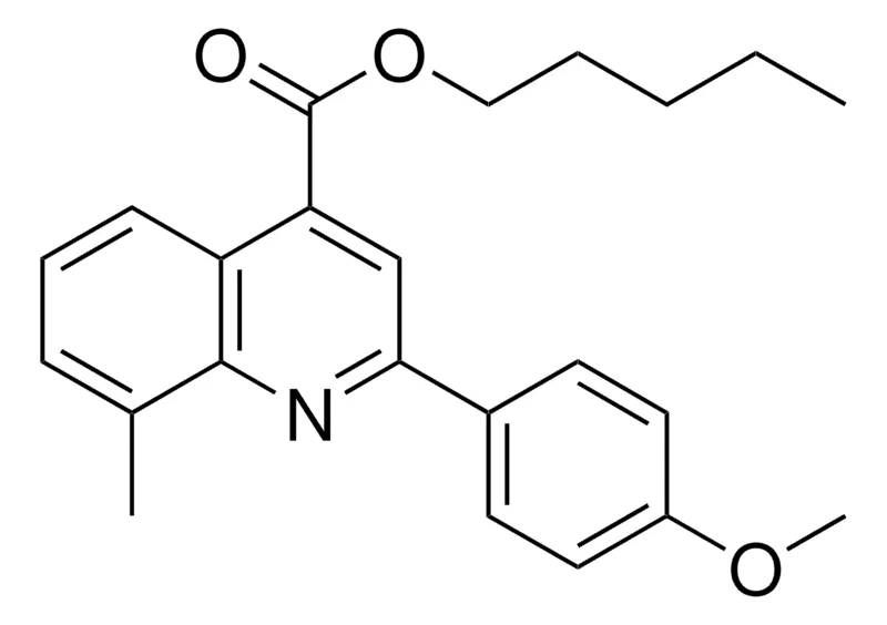 Sigma-Aldrich PENTYL 2-(4-METHOXYPHENYL)-8-METHYL-4-QUINOLINECARBOXYLATE,AldrichCPR
