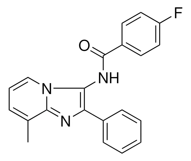 Sigma-Aldrich 4-FLUORO-N-(8-METHYL-2-PHENYL-IMIDAZO(1,2-A)PYRIDIN-3-YL)-BENZAMIDE,AldrichCPR