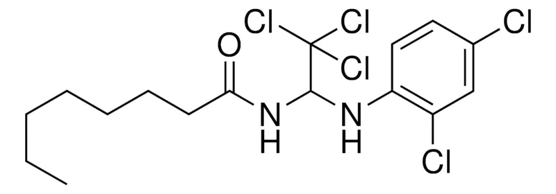 Sigma-Aldrich OCTANOIC ACID (2,2,2-TRICHLORO-1-(2,4-DICHLORO-PHENYLAMINO)-ETHYL)-AMIDE,AldrichCPR