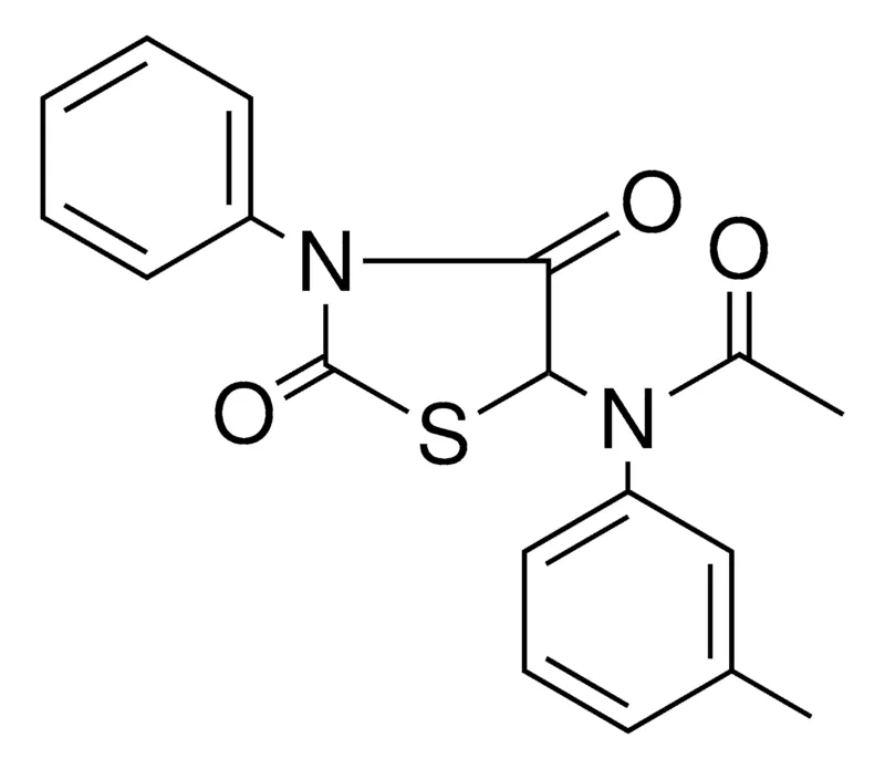 Sigma-Aldrich N-(2,4-DIOXO-3-PHENYL-THIAZOLIDIN-5-YL)-N-M-TOLYL-ACETAMIDE,AldrichCPR
