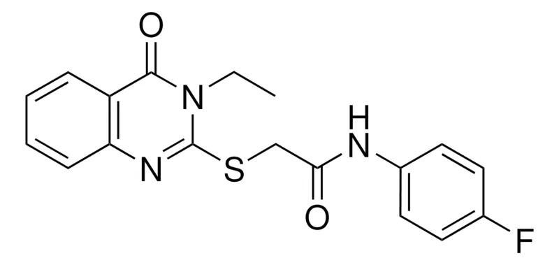 Sigma-Aldrich 2-(3-ET-4-OXO-3,4-DIHYDRO-QUINAZOLIN-2-YLSULFANYL)-N-(4-FLUORO-PHENYL)-ACETAMIDE，AldrichCPR