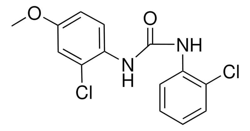 Sigma-Aldrich 1-(2-CHLORO-4-METHOXYPHENYL)-3-(2-CHLOROPHENYL)UREA,AldrichCPR