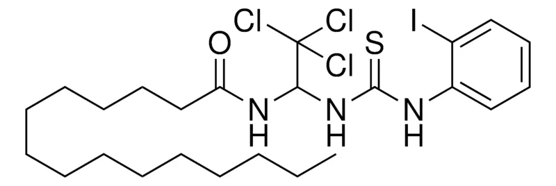 Sigma-Aldrich PENTADECANOIC ACID (2,2,2-TRICHLORO-1-(3-(2-I-PHENYL)-THIOUREIDO)-ETHYL)-AMIDE，AldrichCPR