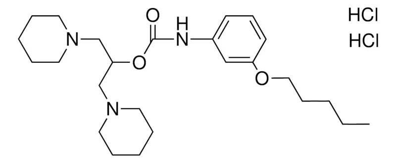 Sigma-Aldrich (3-PENTYLOXY-PH)-CARBAMIC ACID 2-PIPERIDIN-1-YL-1-PIPERIDIN-1-YL-ME-ET ESTER,HCL,AldrichCPR