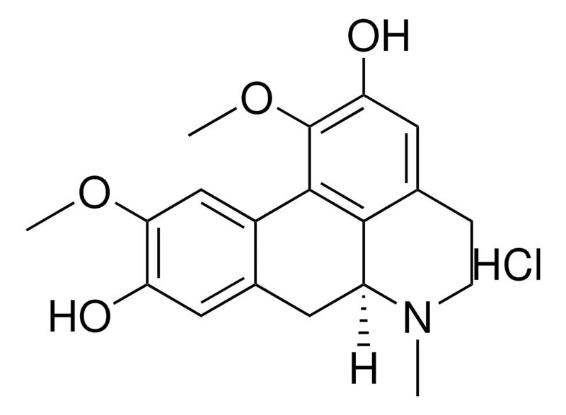 Sigma-Aldrich 1,10-DI-MEO-6-ME-5,6,6A,7-4H-4H-DIBENZO(DE,G)QUINOLINE-2,9-DIOL, HYDROCHLORIDE,AldrichCPR