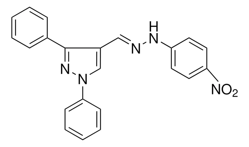 Sigma-Aldrich N-(1,3-DIPHENYL-1H-PYRAZOL-4-YLMETHYLENE)-N'-(4-NITRO-PHENYL)-HYDRAZINE,AldrichCPR