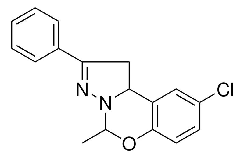 Sigma-Aldrich 8-CL-4-METHYL-2-PHENYL-1,9B-DIHYDRO-5-OXA-3,3A-DIAZA-CYCLOPENTA(A)NAPHTHALENE,AldrichCPR