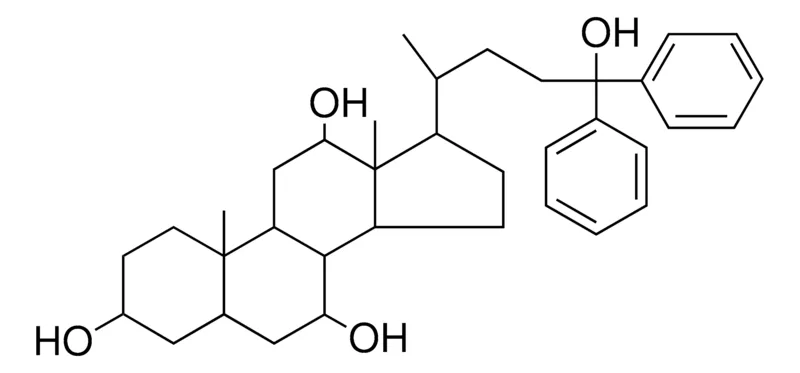 Sigma-Aldrich (HO-ME-DIPHENYL-BU)-DIMETHYL-HEXADECAHYDRO-CYCLOPENTA(A)PHENANTHRENE-TRIOL,AldrichCPR