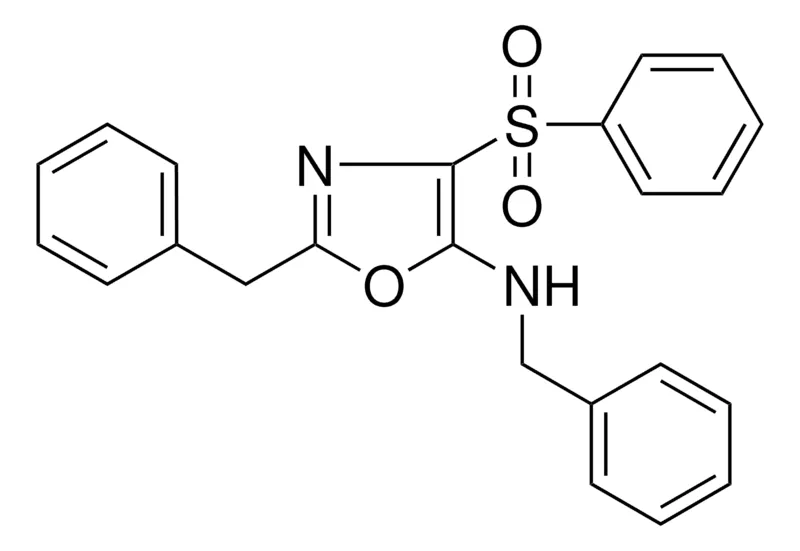 Sigma-Aldrich (4-BENZENESULFONYL-2-BENZYL-OXAZOL-5-YL)-BENZYL-AMINE,AldrichCPR