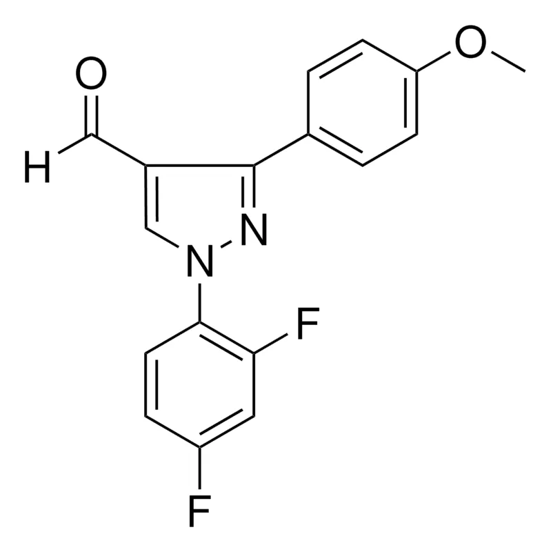 Sigma-Aldrich 1-(2,4-DIFLUOROPHENYL)-3-(4-METHOXYPHENYL)-1H-PYRAZOLE-4-CARBALDEHYDE,AldrichCPR