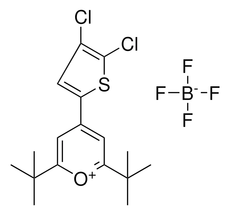 Sigma-Aldrich 2,6-DI-TERT-BUTYL-4-(4,5-DICHLORO-THIOPHEN-2-YL)-PYRANYLIUM, TETRAFLUORO BORATE,AldrichCPR