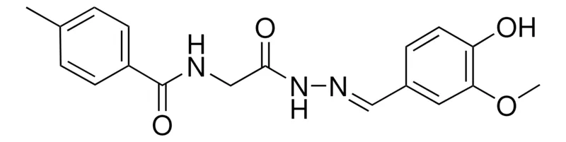 Sigma-Aldrich N-(2-(2-(4-HYDROXY-3-METHOXYBENZYLIDENE)HYDRAZINO)-2-OXOETHYL)-4-METHYLBENZAMIDE，AldrichCPR